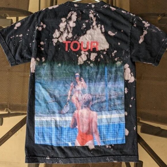 Rare Saint Pablo Tour T Shirt Original Due Date Label‎ Kanye Kardashian Tie-Dye - Picture 5 of 9